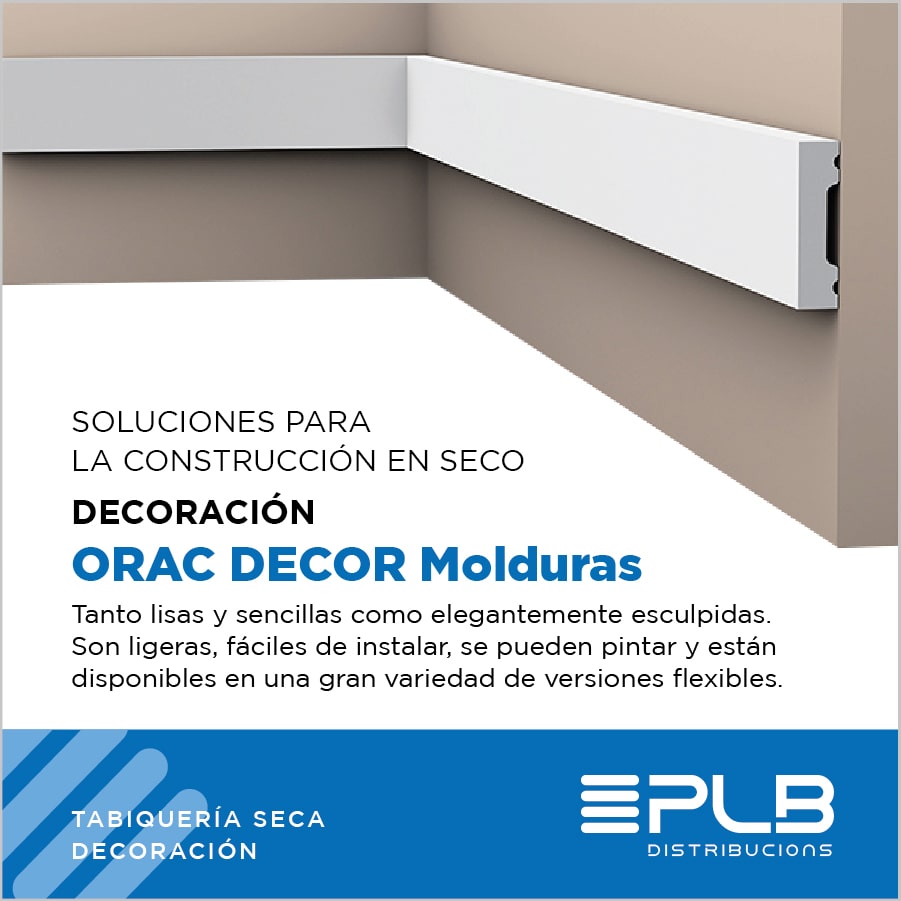 SOLUCIONES DECORACIÓN: MOLDURAS ORAC DECOR®