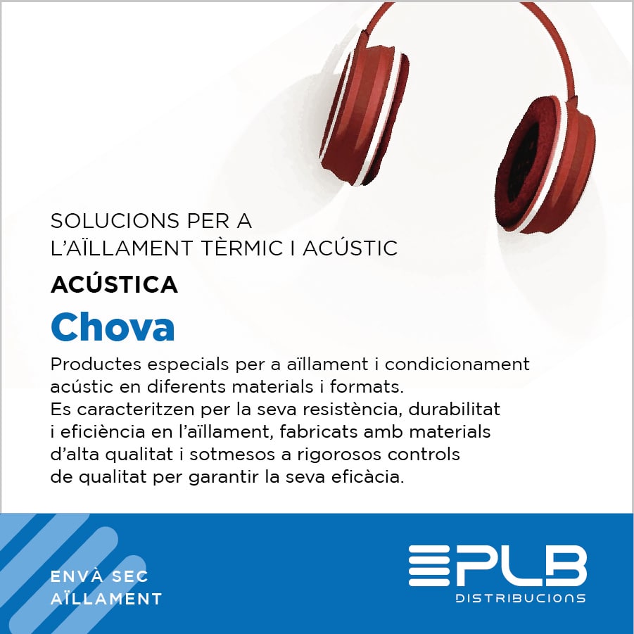 Chova: Innovació i Eficiència en Aïllament Tèrmic i Acústic 1.