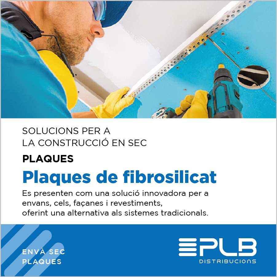 Les plaques de fibrosilicat es presenten com una solució innovadora per a la construcció en sec d'envans, cels, façanes i revestiments.