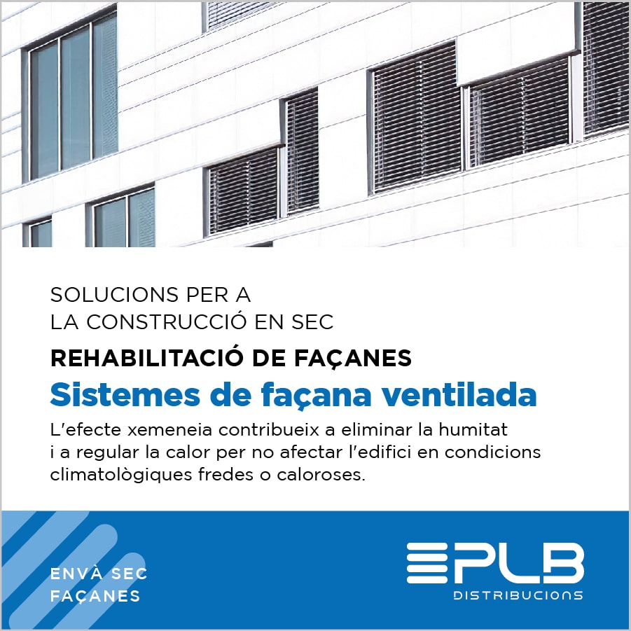 La rehabilitació de façanes mitjançant sistemes de façanes ventilades representa una de les solucions més avançades i eficients en l’àmbit de la construcció en sec.