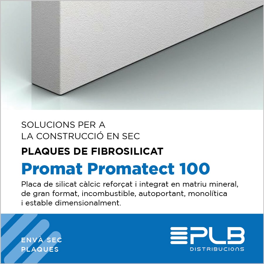 Promat Placa Promatec 100 es presenta com una solució innovadora i d’alt rendiment per a la construcció en sec.