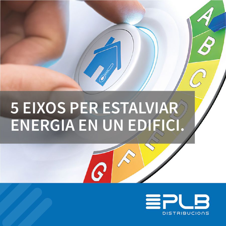 ESTALVIAR ENERGIA EN UN EDIFICI és aconseguir l'eficiència energètica en edificis no només significa reduir costos i consum, sinó millorar el confort, implementar solucions sostenibles i estar a l'avantguarda tecnològica i normativa.