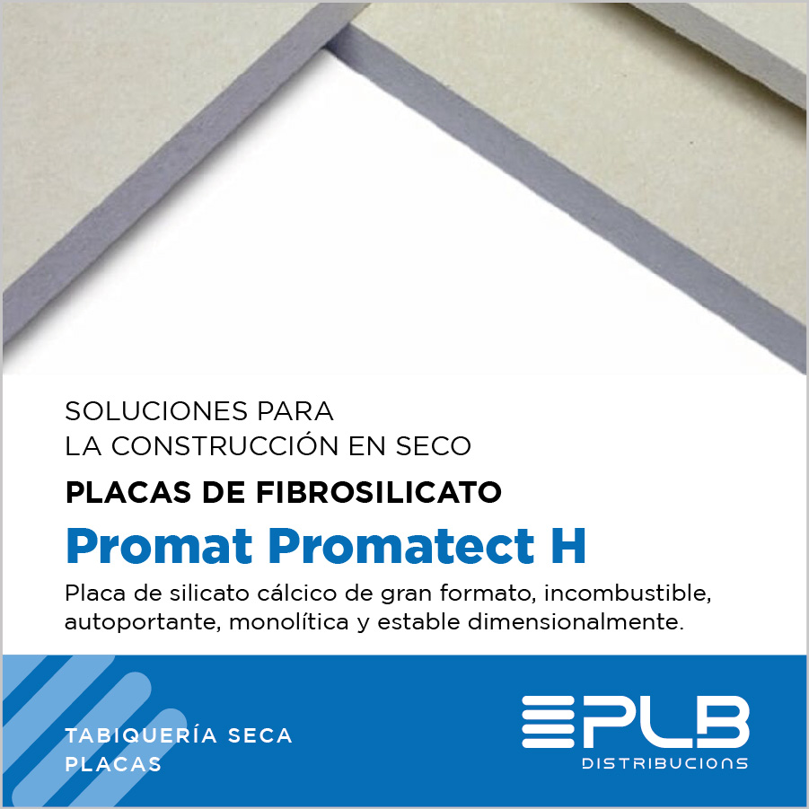 Promat Placa Promact H se presenta como una solución innovadora y de alto rendimiento para la construcción en seco.