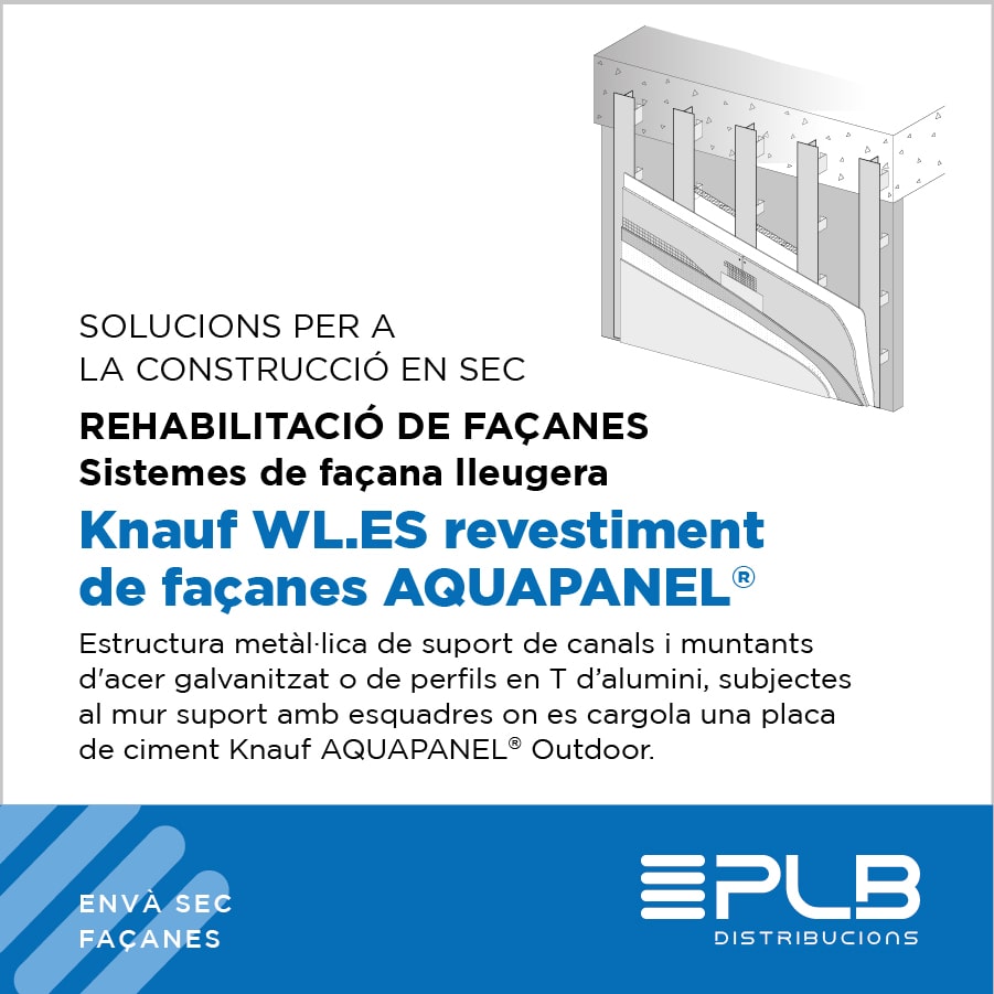 EFICIÈNCIA I VERSATILITAT EN CONSTRUCCIÓ EN SEC AMB AQUAPANEL®