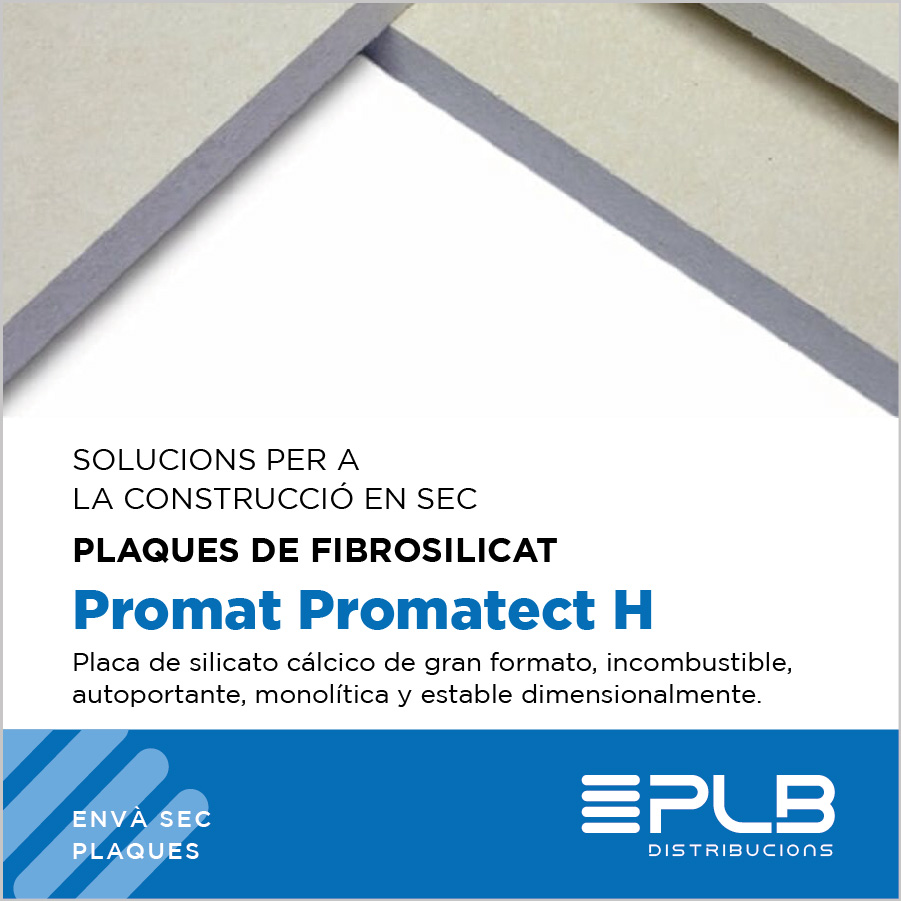 Promat Placa Promact H es presenta com a solució innovadora i d'alt rendiment per a la construcció en sec.