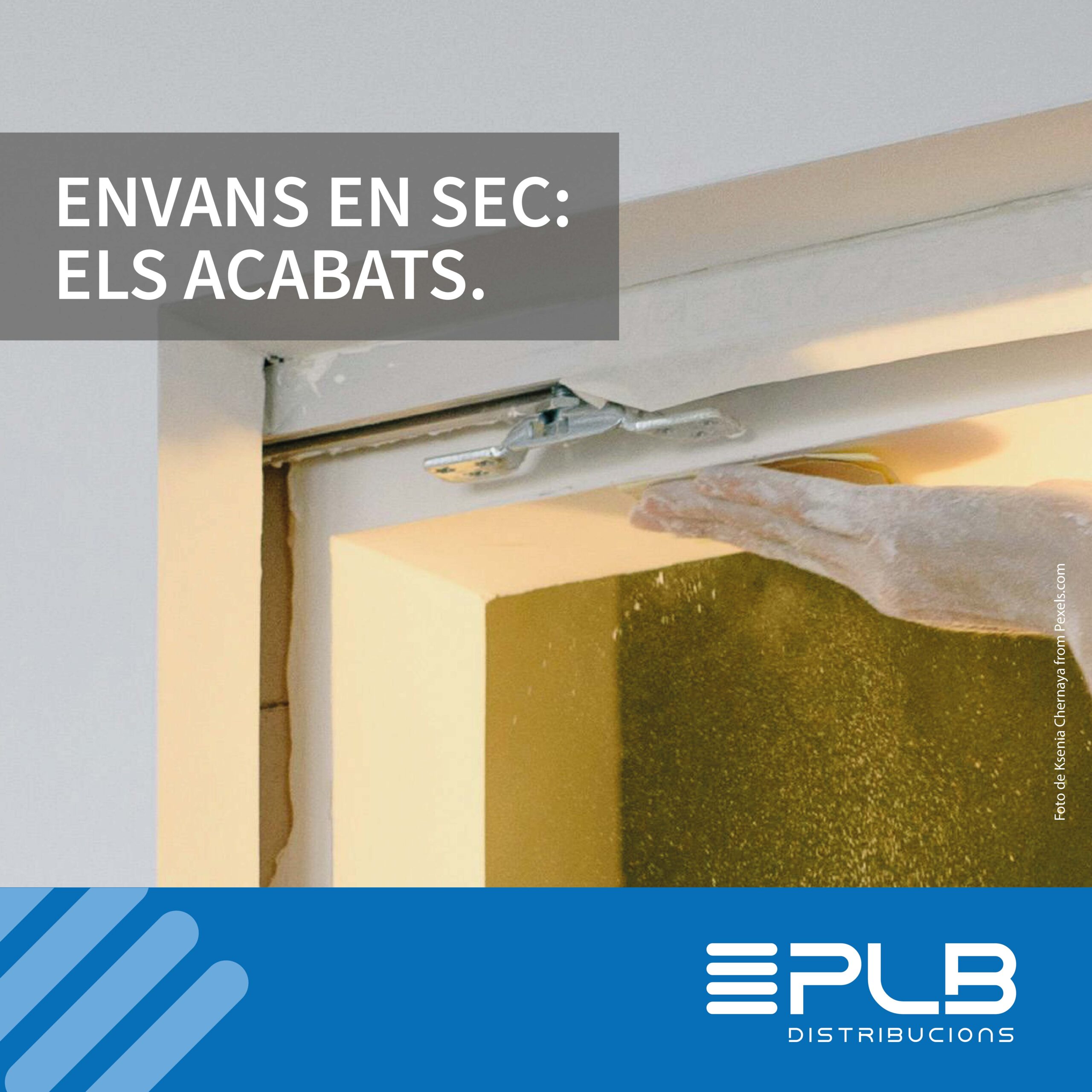 Els envans en sec ofereixen una àmplia gamma de possibilitats en termes d'acabats decoratius.