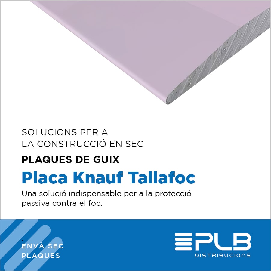PLAQUES DE GUIX KNAUF: PLACA TALLAFOC