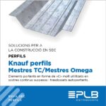 KNAUF PERFILS MESTRES TC/ MESTRES OMEGA.