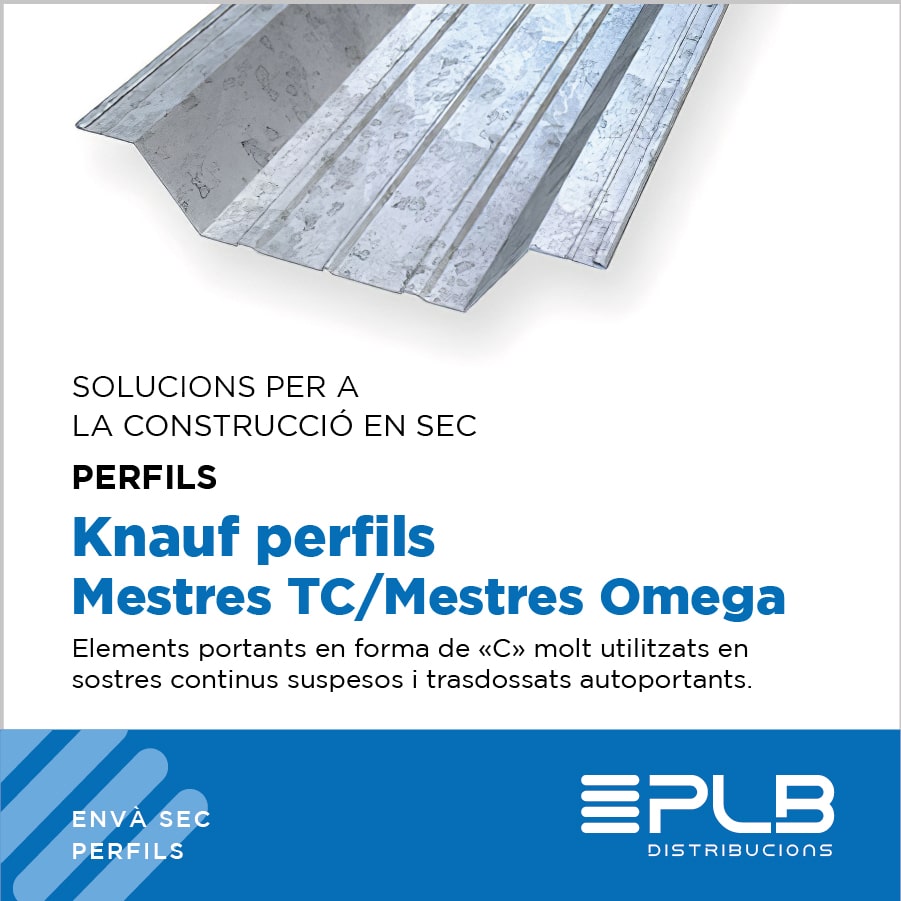 KNAUF PERFILS MESTRES TC/ MESTRES OMEGA.