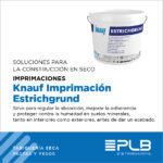 KNAUF IMPRIMACIÓN ESTRICHGRUND: IMPRIMACIÓN PARA LA PREPARACIÓN DE SUELOS MINERALES.