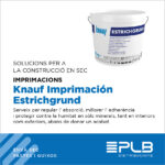 KNAUF IMPRIMACIÓ ESTRICHGRUND: IMPRIMACIÓ PER A LA PREPARACIÓ DE TERRES MINERALS.