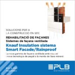  SISTEMES DE FAÇANA VENTILADA. KNAUF INSULATION SISTEMA SMART FACADE/RAINPROOF.