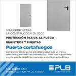 PROTECCIÓN PASIVA AL FUEGO. REGISTROS Y PUERTAS. PUERTA CORTAFUEGOS