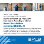 El Sistema GECOL-KI de Knauf Insulation es una solución integral para mejorar el aislamiento, la impermeabilización y la protección contra incendios de las fachadas de los edificios.