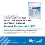 PROMAT PROMAPAINT SC3 representa una solución avanzada y eficaz para la protección pasiva contra incendios en la construcción en seco.